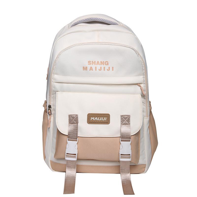 IELGY Школьный ранец, ученический легкий, простой и вместительный рюкзак.